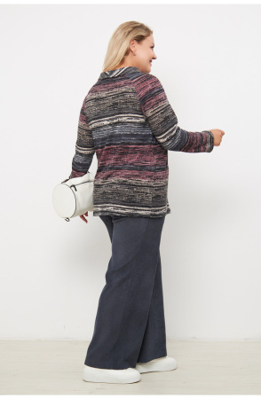 Брюки женские Незнакомка 05.9506.2720 вельвет ((62) 164-124-132, серый)