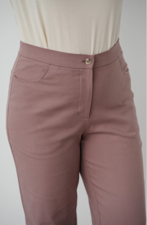 Брюки Незнакомка 05.9410.2695 хлопок костюмный ((56) 170-112-120, грязно-розовый)