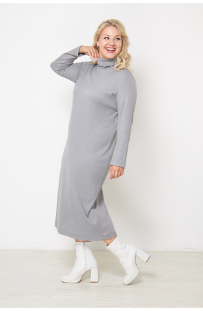 Платье Незнакомка 00.8656.2619 вязанка лапша ((56) 164-112-120, серый)