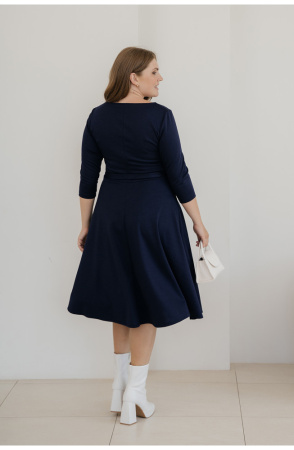 Платье Незнакомка 00.5023.1660 вискоза ((54) 164-108-116, темно-синий)