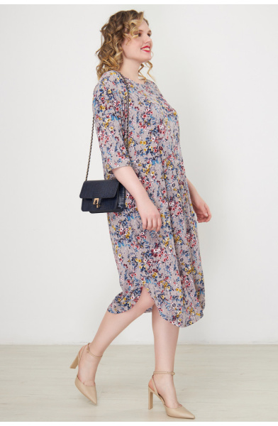 Платье Незнакомка 00.2193.2799 масло"цветы"