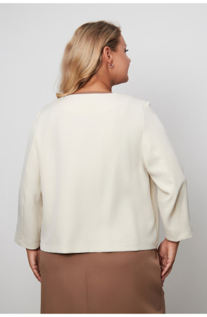 Жакет Незнакомка 10.9280.2862 ткань костюмная ((54) 164-108-116, бежевый)