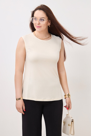 Блузка-топ Незнакомка 08.3012.1791 вискоза ((62) 164-124-132, шампань)