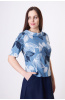 Блузка Незнакомка 01.9477.2796 слаб"цветы"