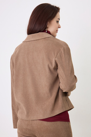 Жакет Незнакомка 10.9506.2915 вельвет ((44) 164-88-96, светло-коричн.)