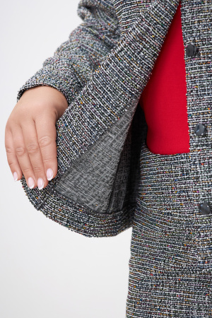 Жакет Незнакомка 10.8477.2815 трикотаж"букле" ((60) 164-120-128, мультиколор)