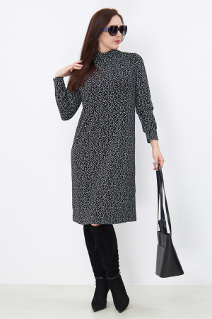 Платье Незнакомка 00.4134.2741 вискоза ((44) 164-88-96, черно-белый)