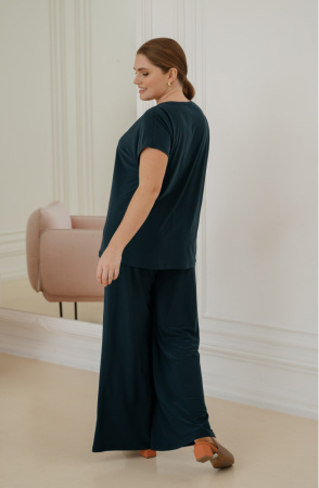 Брюки женские Незнакомка 05.1007.149 масло ((54) 170-108-116, темно-зеленый)