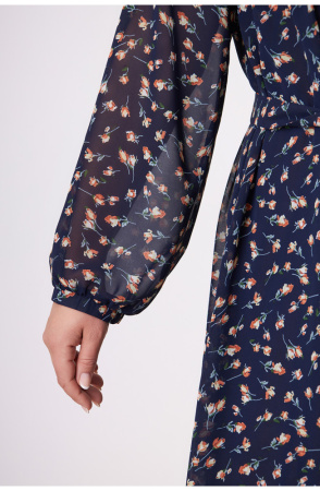 Платье Незнакомка 00.7510.2812 шифон ((44) 164-88-96, синий)