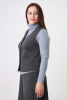 Жилет Незнакомка 14.5023.2889 вискоза меланж ((44) 164-88-96, темно-серый)