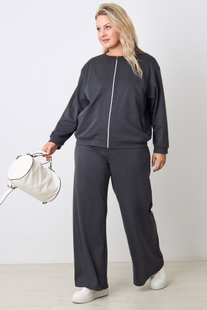 Брюки Незнакомка 05.5023.149 вискоза ((44) 170-88-96, темно-серый)