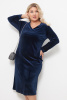 Платье Незнакомка 00.8490.2875.07 бархат ((44) 164-88-96, темно-синий)