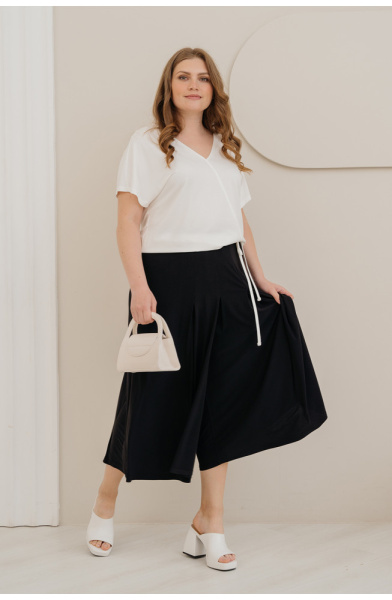 Юбка-брюки женские Незнакомка 05.1007.1497  ((44) 164-88-96, черный)