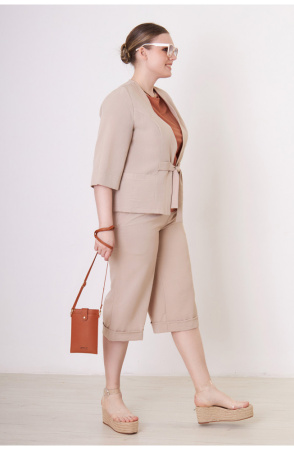 Жакет Незнакомка 10.9408.669 ткань костюмная ((44) 164-88-96, песочный)