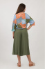 Юбка-брюки Незнакомка 05.9383.2011 штапель ((44) 164-88-96, оливковый)