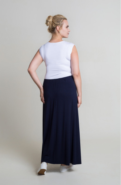 Юбка Незнакомка 04.3012.556.09 вискоза ((42) 164-84-92, темно-синий)