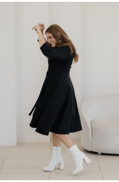 Платье Незнакомка 00.5023.1660 вискоза ((44) 164-88-96, черный)