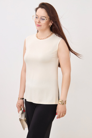 Блузка-топ Незнакомка 08.3012.1791 вискоза ((62) 164-124-132, шампань)