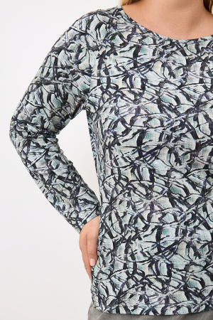 Блузка Незнакомка 03.4133.2277.90 вискоза ((44) 164-88-96, серый)