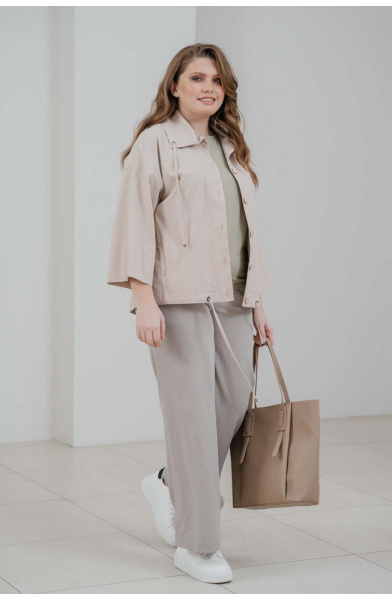 Жакет Незнакомка 10.9219.2776 бенгалин ((44) 164-88-96, светло-беж)