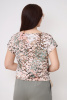 Блузка Незнакомка 03.2160.2154  масло ((56) 164-112-120, бежево-розовый)