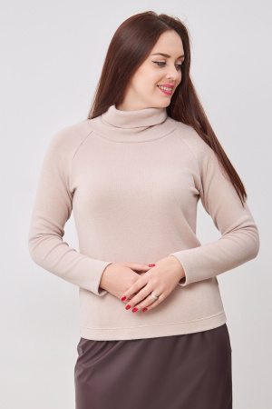 Джемпер Незнакомка 03.8662.2863 вязанка ((44) 164-88-96, бежевый)