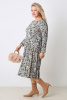 Платье Незнакомка 00.4133.2336.96 вискоза ((44) 164-88-96, серо-бежевый)