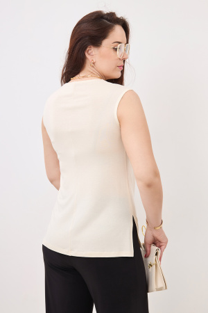 Блузка-топ Незнакомка 08.3012.1791 вискоза ((62) 164-124-132, шампань)