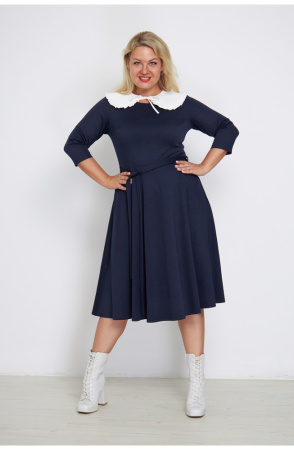 Платье Незнакомка 00.5023.1660 вискоза ((54) 164-108-116, темно-синий)
