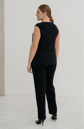 Блузка-топ Незнакомка 08.8460.1791 трикотаж"пайетки"