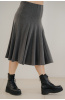 Юбка Незнакомка 04.5023.455 вискоза ((58) 164-116-124, темно-серый)