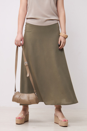 Юбка Незнакомка 04.9497.556.09 ткань ((52) 164-104-112, хаки)