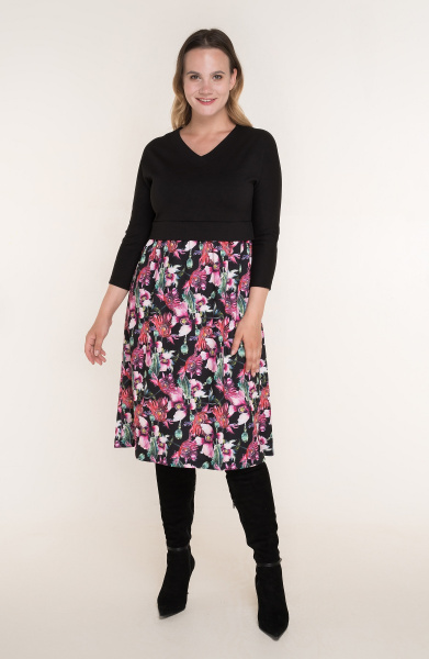 Платье Незнакомка 00.6065.2484 вискоза "маки"