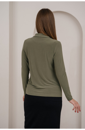 Блузка Незнакомка 03.1007.2284.2 масло ((48) 164-96-104, оливковый)